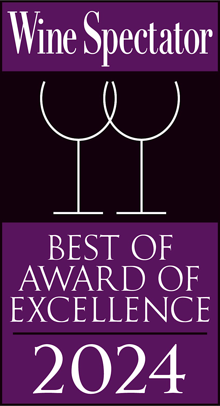 Wine Spectator Best of Award of Excellence 2024